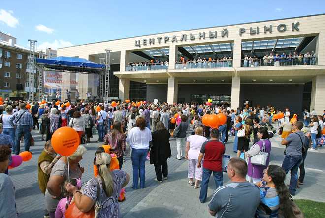 Атмосфера живописного шоппинга