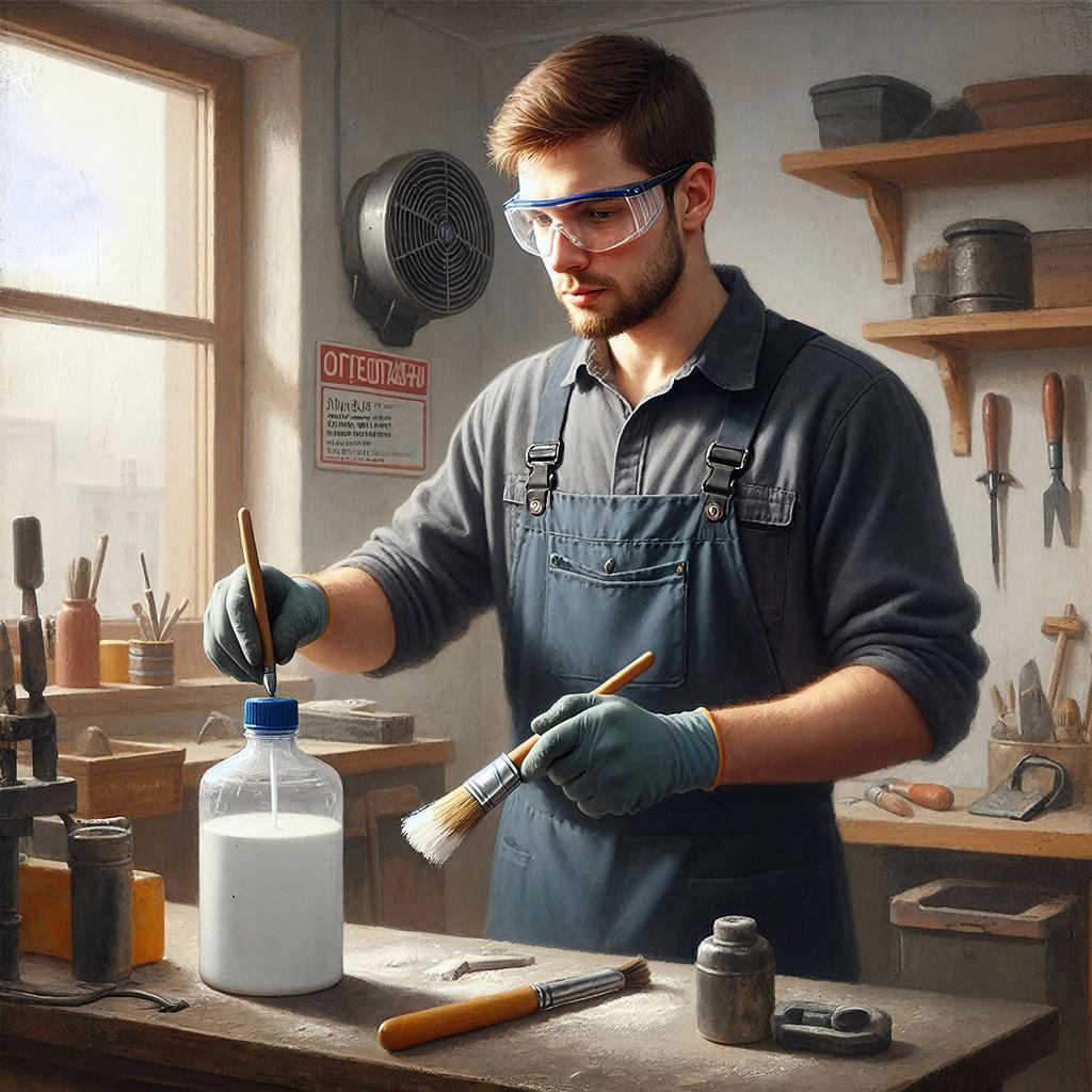 Техника безопасности при работе с уайт-спиритом